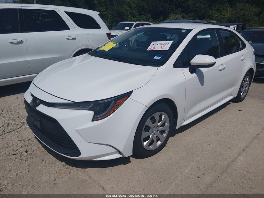 2025 Toyota Corolla VIN 5YFB4MDE2SP238595 IAAI salvage auction — REAR END, Enterprise Vehicles Clear Only (Texas), sold $13,250 on 2026-07-06 (photo 2)