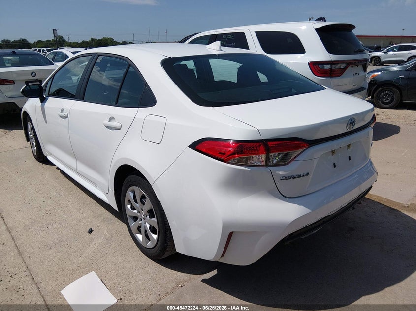 2025 Toyota Corolla VIN 5YFB4MDE2SP238595 IAAI salvage auction — REAR END, Enterprise Vehicles Clear Only (Texas), sold $13,250 on 2026-07-06 (photo 3)