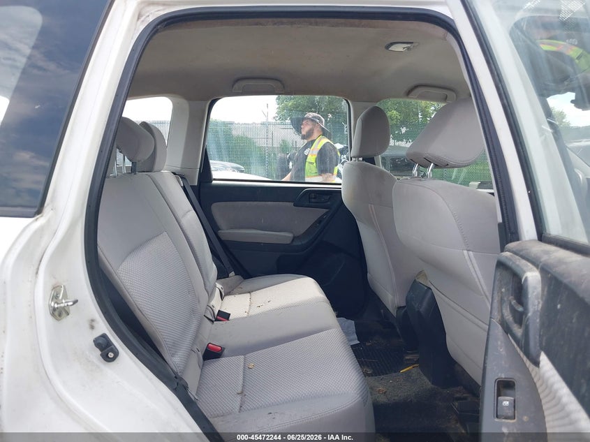 2018 Subaru Forester VIN JF2SJAAC1JG546949 IAAI salvage auction — FRONT END, Salvage (Pennsylvania), sold $1,025 on 2026-07-17 (photo 8)
