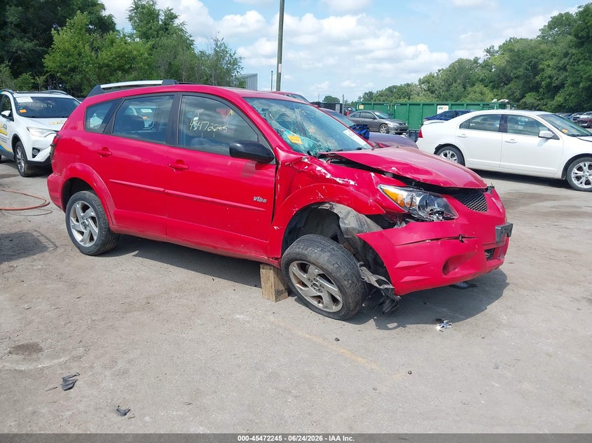 2004 Pontiac Vibe VIN 5Y2SL628X4Z434515 IAAI salvage auction — FRONT END, Salvage (Missouri), sold $525 on 2026-09-16 (photo 1)