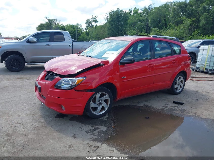2004 Pontiac Vibe VIN 5Y2SL628X4Z434515 IAAI salvage auction — FRONT END, Salvage (Missouri), sold $525 on 2026-09-16 (photo 2)