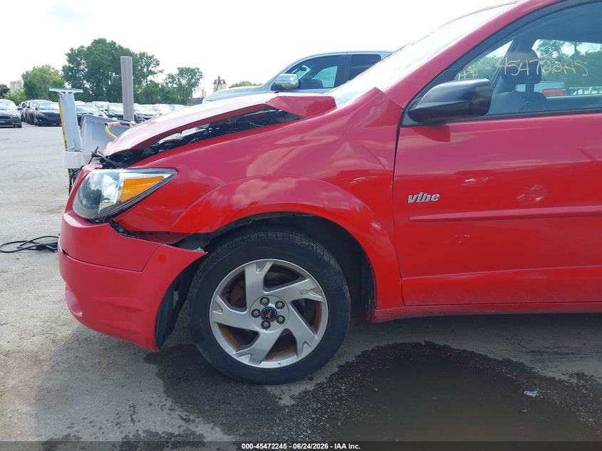 2004 Pontiac Vibe VIN 5Y2SL628X4Z434515 IAAI salvage auction — FRONT END, Salvage (Missouri), sold $525 on 2026-09-16 (photo 6)