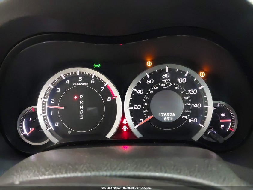 2010 Acura Tsx VIN JH4CU2F69AC005849 IAAI salvage auction — FRONT END, Salvage (Pennsylvania), sold $350 on 2026-07-09 (photo 7)