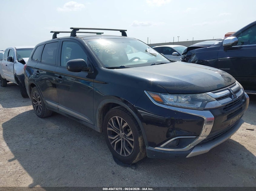 2016 Mitsubishi Outlander VIN JA4AD2A36GZ045263 IAAI salvage auction — SIDE, Salvage (Texas), sold $1,700 on 2026-07-26 (photo 1)