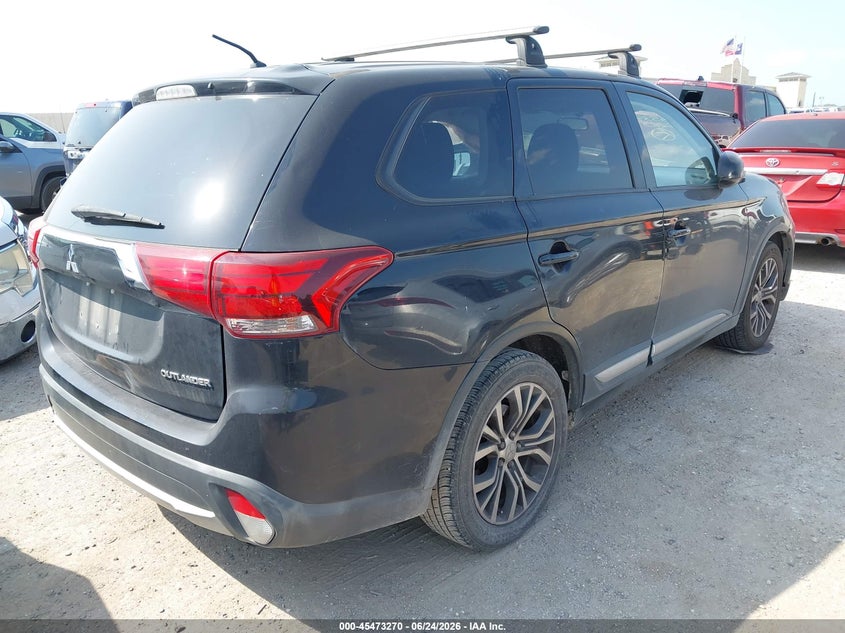 2016 Mitsubishi Outlander VIN JA4AD2A36GZ045263 IAAI salvage auction — RIGHT SIDE, Salvage (Texas), sold $2,400 on 2026-07-27 (photo 4)