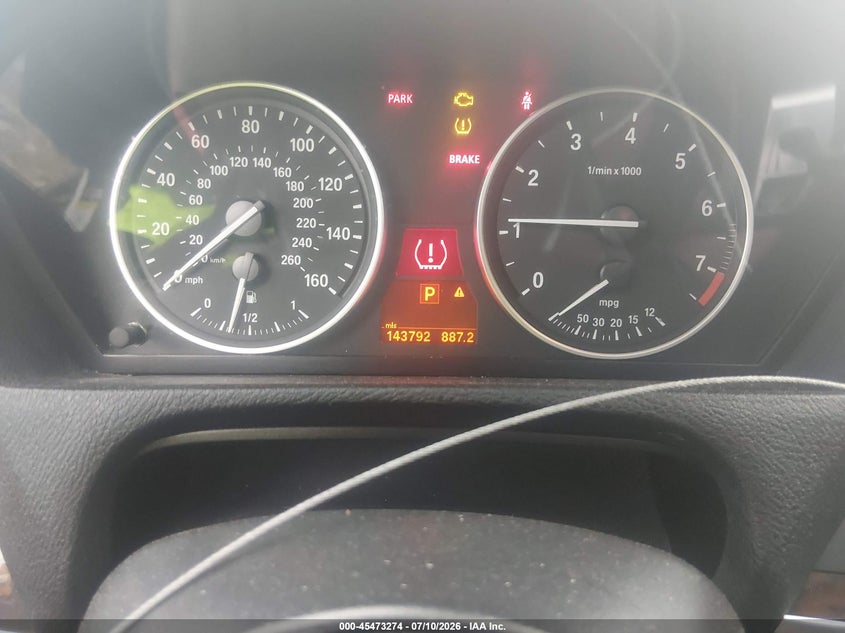 2013 BMW X5 VIN 5UXZV4C51D0G56688 IAAI salvage auction — NORMAL WEAR, Clear (Alabama), sold $1,900 on 2026-07-20 (photo 7)