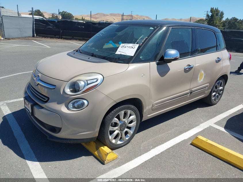 2015 Fiat 500l VIN ZFBCFACH7FZ032891 IAAI salvage auction — UNKNOWN, Clear - Dealer Only (California), sold $300 on 2026-07-30 (photo 2)