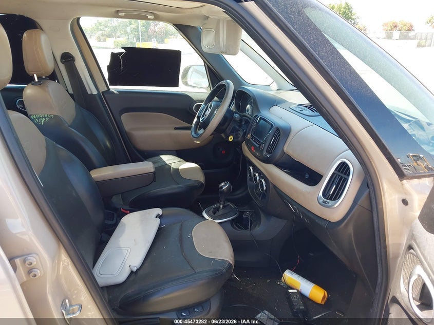 2015 Fiat 500l VIN ZFBCFACH7FZ032891 IAAI salvage auction — UNKNOWN, Clear - Dealer Only (California), sold $300 on 2026-07-30 (photo 5)