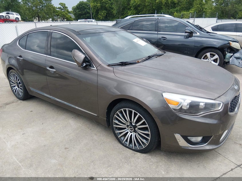 2014 Kia Cadenza VIN KNALN4D74E5129301 — IAAI salvage auction photo