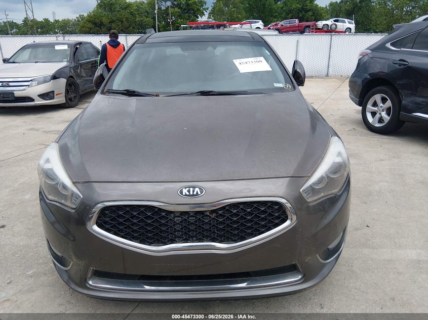 2014 Kia Cadenza VIN KNALN4D74E5129301 IAAI salvage auction — NORMAL WEAR, Clear (Missouri), sold $350 on 2026-07-07 (photo 6)