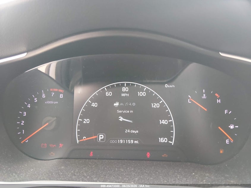 2014 Kia Cadenza VIN KNALN4D74E5129301 IAAI salvage auction — NORMAL WEAR, Clear (Missouri), sold $350 on 2026-07-07 (photo 7)