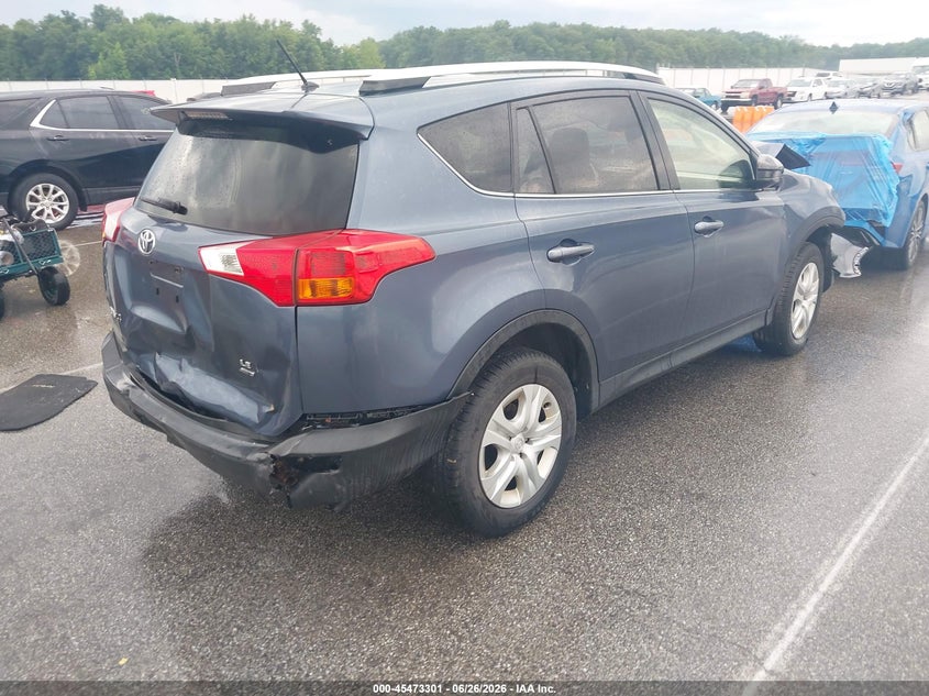 2014 Toyota Rav 4 VIN JTMBFREV7ED076931 IAAI salvage auction — FRONT & REAR, Salvage Title, sold $1,650 on 2026-08-01 (photo 4)