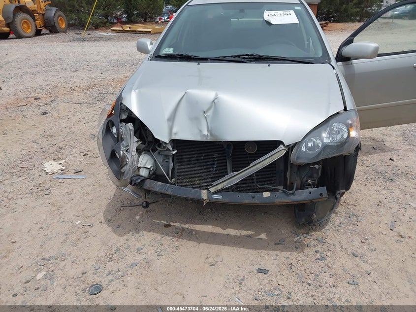 2003 Toyota Corolla VIN 1NXBR38E53Z075124 IAAI salvage auction — FRONT END, Salvage (North Carolina), sold $725 on 2026-08-03 (photo 6)