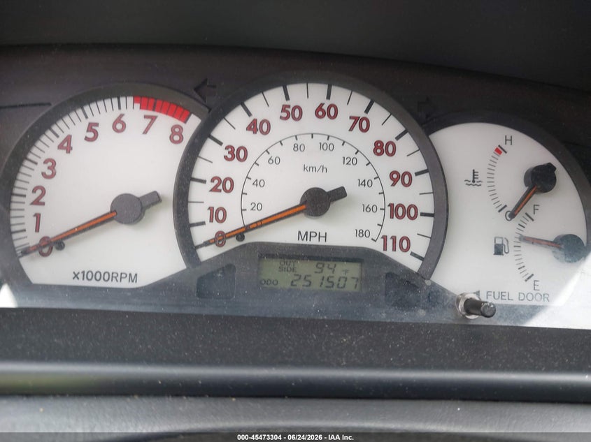 2003 Toyota Corolla VIN 1NXBR38E53Z075124 IAAI salvage auction — FRONT END, Salvage (North Carolina), sold $725 on 2026-08-03 (photo 7)