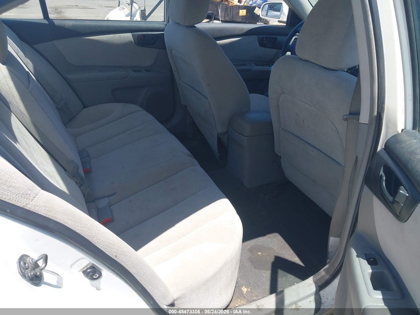 2007 Kia Optima VIN KNAGE123475125638 IAAI salvage auction — LEFT REAR, Salvage (California), sold $375 on 2026-07-29 (photo 8)