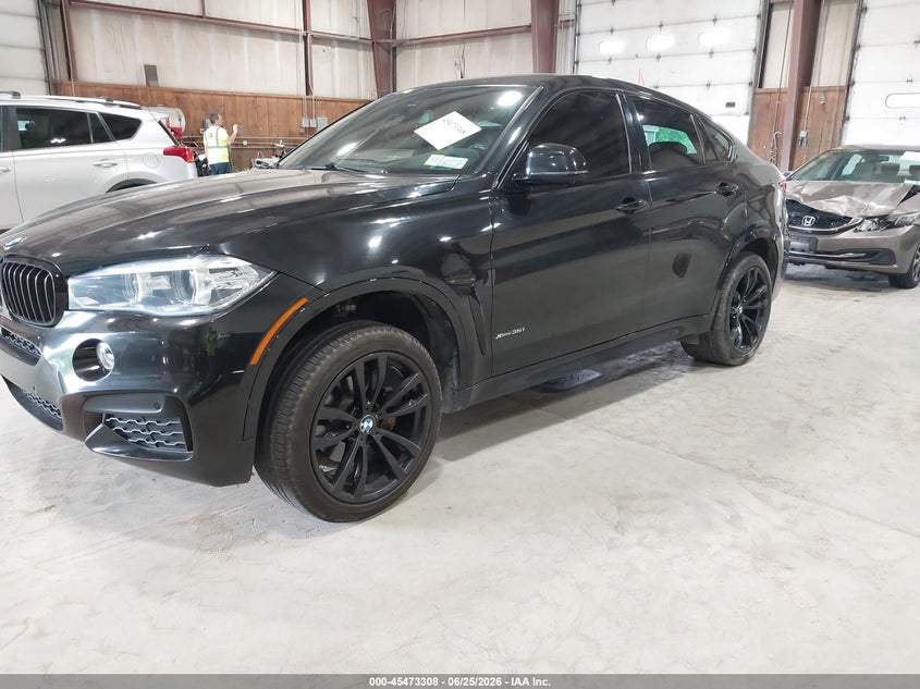 2019 BMW X6 VIN 5UXKU2C58K0Z64797 IAAI salvage auction — RIGHT REAR, Mv-907A (New York), sold $9,500 on 2026-07-08 (photo 2)