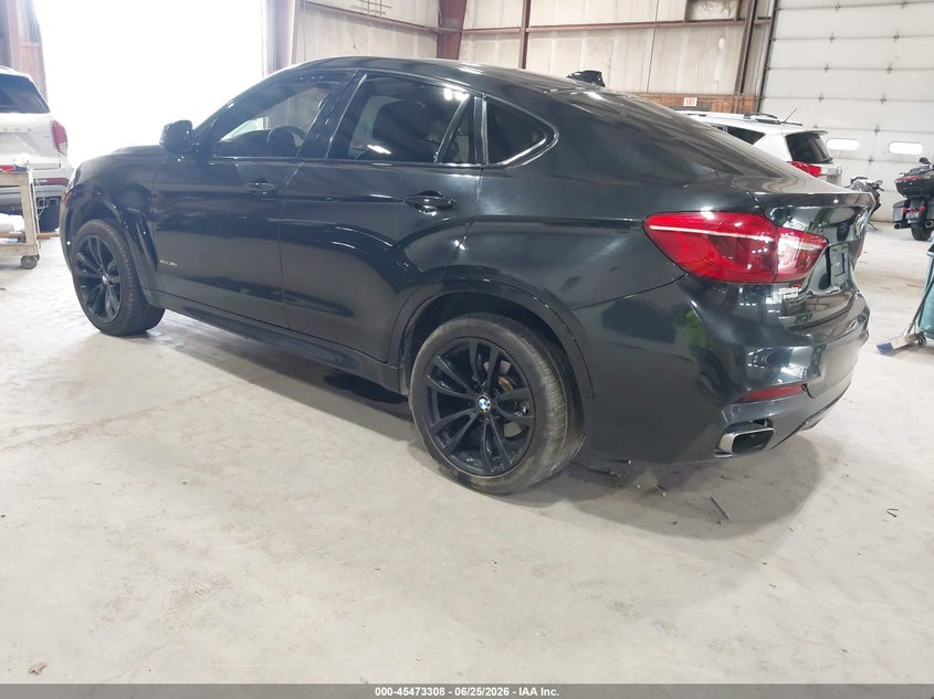 2019 BMW X6 VIN 5UXKU2C58K0Z64797 IAAI salvage auction — RIGHT REAR, Mv-907A (New York), sold $9,500 on 2026-07-08 (photo 3)