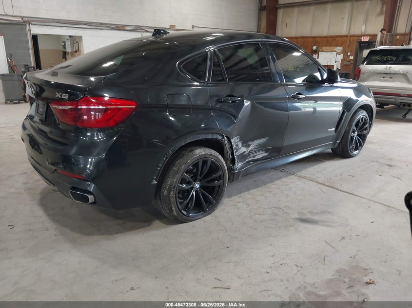 2019 BMW X6 VIN 5UXKU2C58K0Z64797 IAAI salvage auction — RIGHT REAR, Mv-907A (New York), sold $9,500 on 2026-07-08 (photo 4)