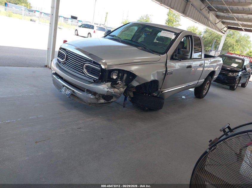 2008 Dodge Ram 2500 VIN 3D7KR28A68G166589 IAAI salvage auction — LEFT FRONT, Rebuildable (Florida), sold $2,000 on 2026-07-24 (photo 2)