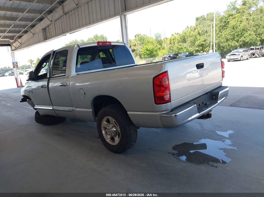 2008 Dodge Ram 2500 VIN 3D7KR28A68G166589 IAAI salvage auction — LEFT FRONT, Rebuildable (Florida), sold $2,000 on 2026-07-24 (photo 3)