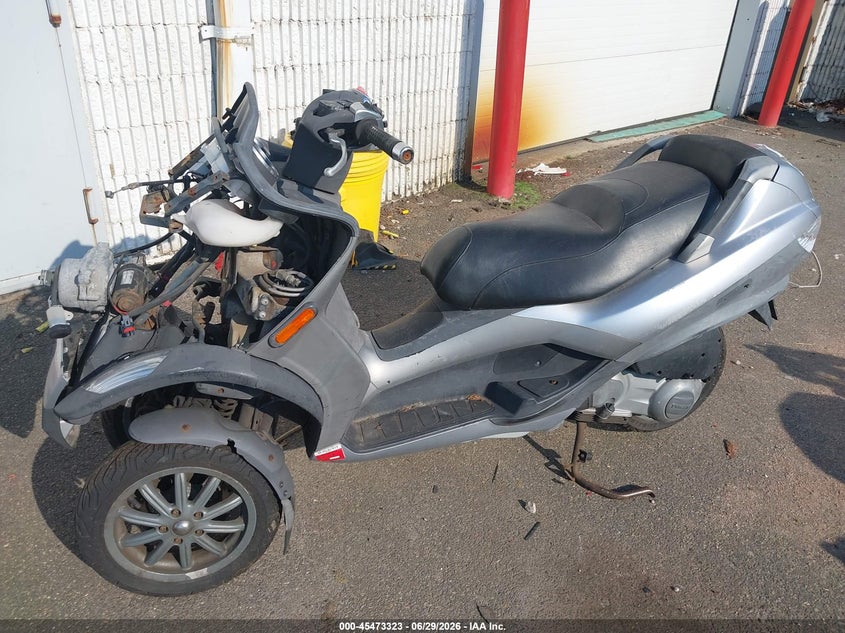 2007 Piaggio Mp3 VIN ZAPM479M275001666 IAAI salvage auction — NORMAL WEAR, Clear (New York), sold $25 on 2026-07-21 (photo 9)