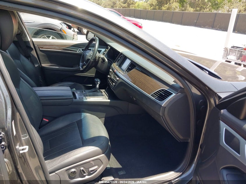 2018 Genesis G80 VIN KMHGN4JE4JU225223 IAAI salvage auction — LEFT FRONT, Salvage (California), sold $25 on 2026-07-10 (photo 5)