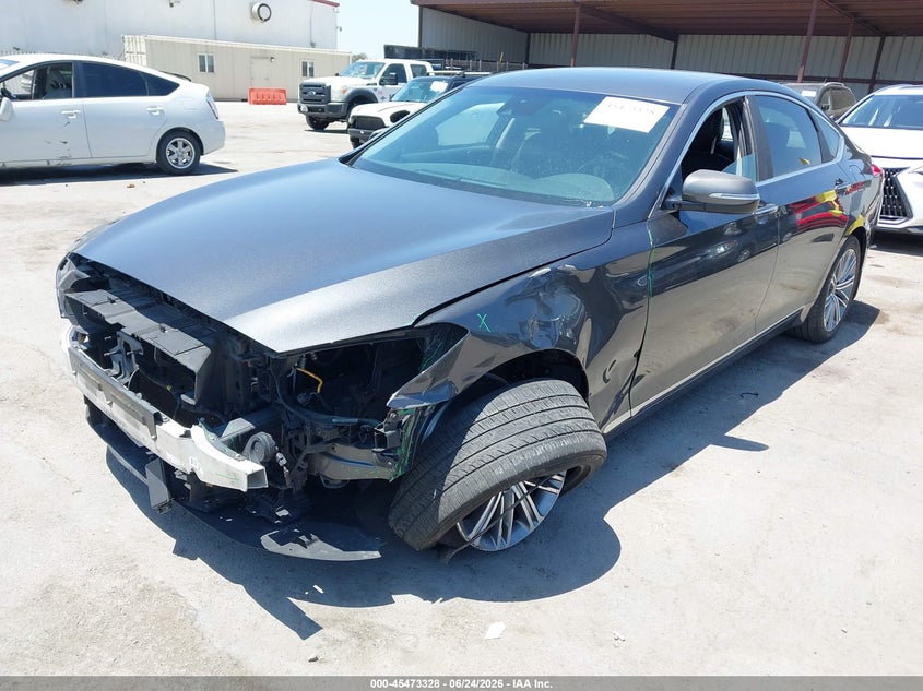 2018 Genesis G80 VIN KMHGN4JE4JU225223 IAAI salvage auction — LEFT FRONT, Salvage (California), sold $25 on 2026-07-10 (photo 6)