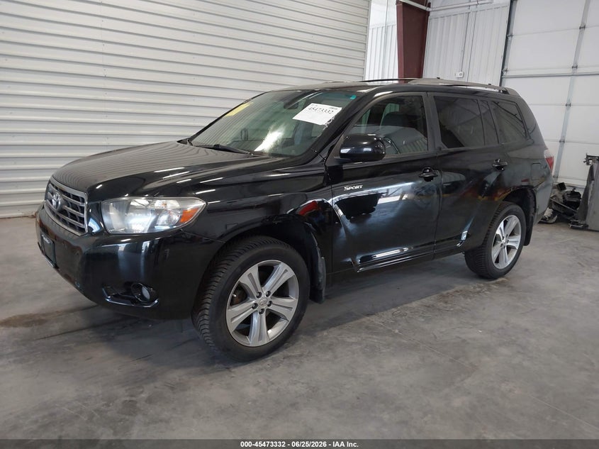 2010 Toyota Highlander VIN JTEEK3EH1A2152757 IAAI salvage auction — REAR END, Salvage (Colorado), sold $2,650 on 2026-07-29 (photo 2)
