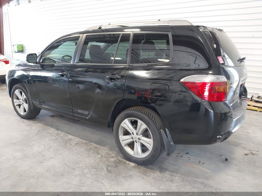 2010 Toyota Highlander VIN JTEEK3EH1A2152757 IAAI salvage auction — REAR END, Salvage (Colorado), sold $2,650 on 2026-07-29 (photo 3)