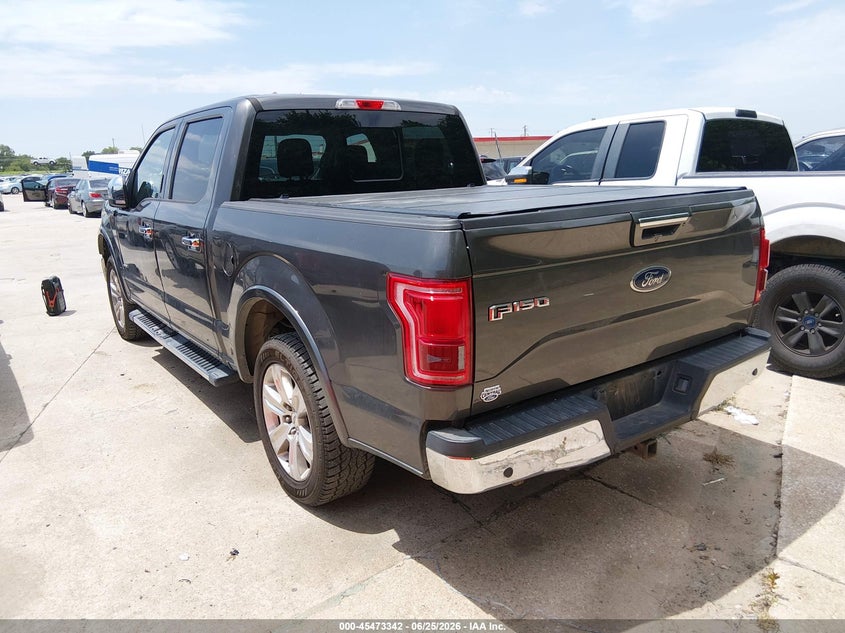 2015 Ford F-150 VIN 1FTEW1CP0FKE08269 IAAI salvage auction — NORMAL WEAR, Original (Texas), sold $7,375 on 2026-07-26 (photo 3)