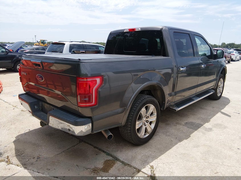 2015 Ford F-150 VIN 1FTEW1CP0FKE08269 IAAI salvage auction — NORMAL WEAR, Original (Texas), sold $7,375 on 2026-07-27 (photo 4)