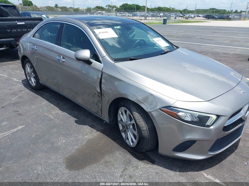 2020 Mercedes-benz A-klasse VIN WDD3G4EB1LW041934 IAAI salvage auction — RIGHT SIDE, Rebuildable (Florida), sold $7,200 on 2026-07-16 (photo 6)