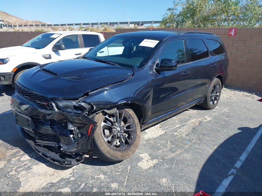 2025 Dodge Durango VIN 1C4SDJCT0SC549224 IAAI salvage auction — LEFT FRONT, Salvage (California), sold $10,900 on 2026-07-29 (photo 2)