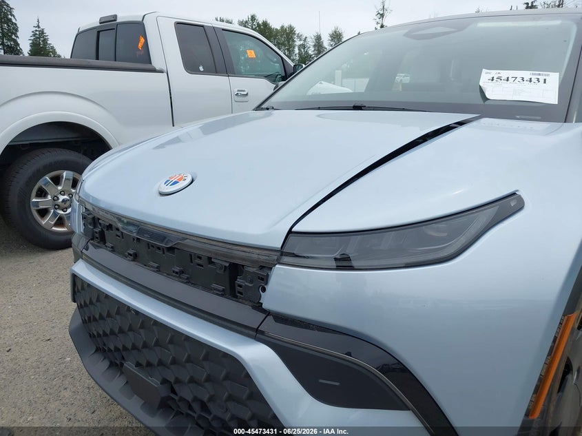 2023 Fisker Ocean VIN VCF1ZBU20PG004942 IAAI salvage auction — FRONT END, Clear (Indiana), sold $9,950 on 2026-07-15 (photo 6)