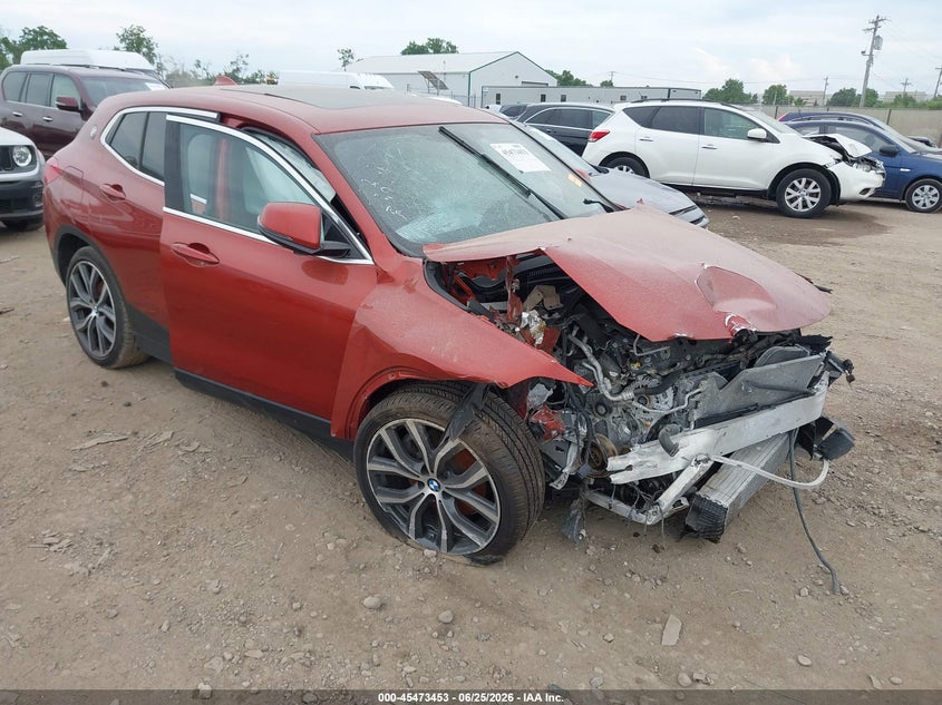 2018 BMW X2 VIN WBXYJ3C3XJEJ75340 IAAI salvage auction — FRONT END, Salvage (Ohio), sold $900 on 2026-07-09 (photo 1)