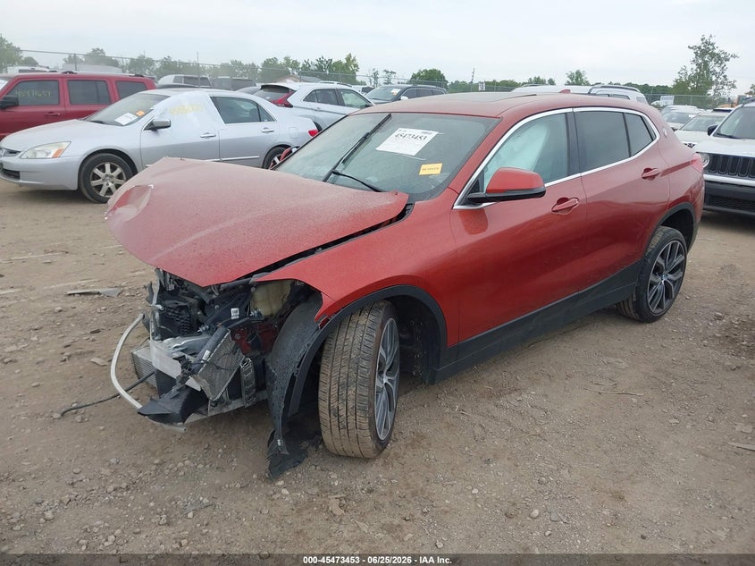 2018 BMW X2 VIN WBXYJ3C3XJEJ75340 IAAI salvage auction — FRONT END, Salvage (Ohio), sold $900 on 2026-07-09 (photo 2)