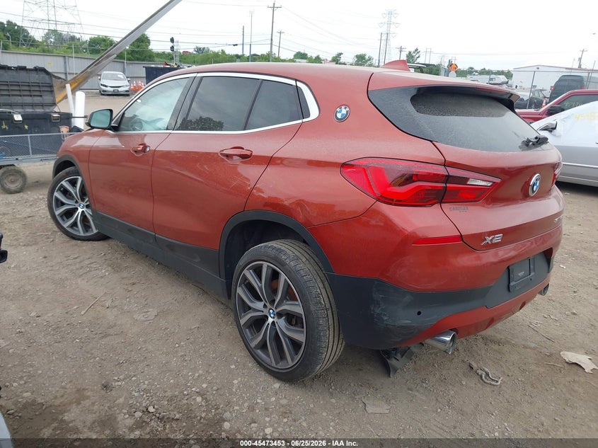 2018 BMW X2 VIN WBXYJ3C3XJEJ75340 IAAI salvage auction — FRONT END, Salvage (Ohio), sold $900 on 2026-07-09 (photo 3)