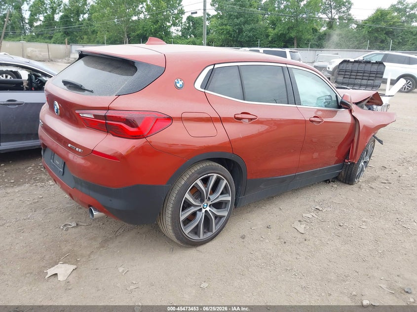 2018 BMW X2 VIN WBXYJ3C3XJEJ75340 IAAI salvage auction — FRONT END, Salvage (Ohio), sold $900 on 2026-07-09 (photo 4)