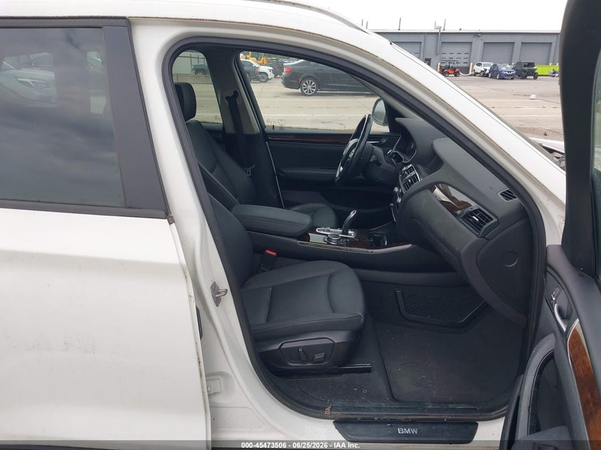 2016 BMW X3 VIN 5UXWX9C57G0D83237 IAAI salvage auction — FRONT END, Clear (Indiana), sold $2,350 on 2026-07-24 (photo 5)