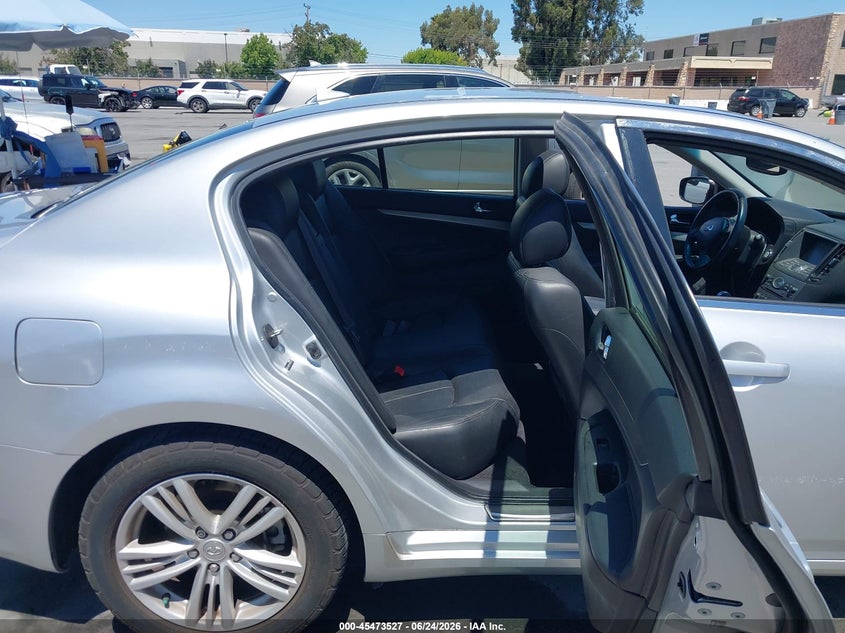 2015 Infiniti Q40 VIN JN1CV6AP5FM503010 IAAI salvage auction — THEFT, Salvage Title, sold $2,450 on 2026-07-19 (photo 8)