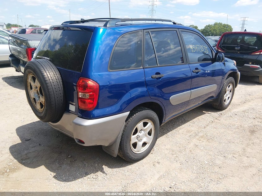 2004 Toyota Rav 4 VIN JTEHD20V940034566 IAAI salvage auction — NORMAL WEAR, Clear (Indiana), sold $1,575 on 2026-07-15 (photo 4)