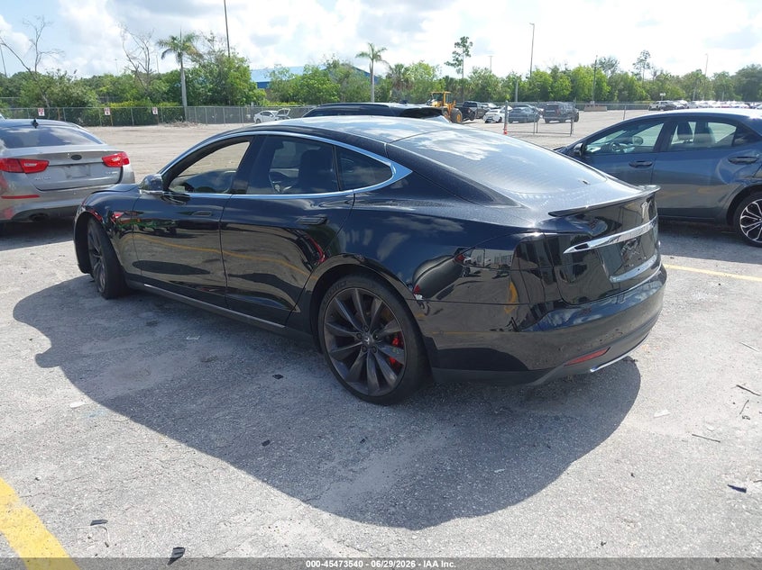 2015 Tesla Model s VIN 5YJSA1H44FF097720 IAAI salvage auction — NORMAL WEAR, Clear (Florida), sold $2,500 on 2026-07-29 (photo 3)