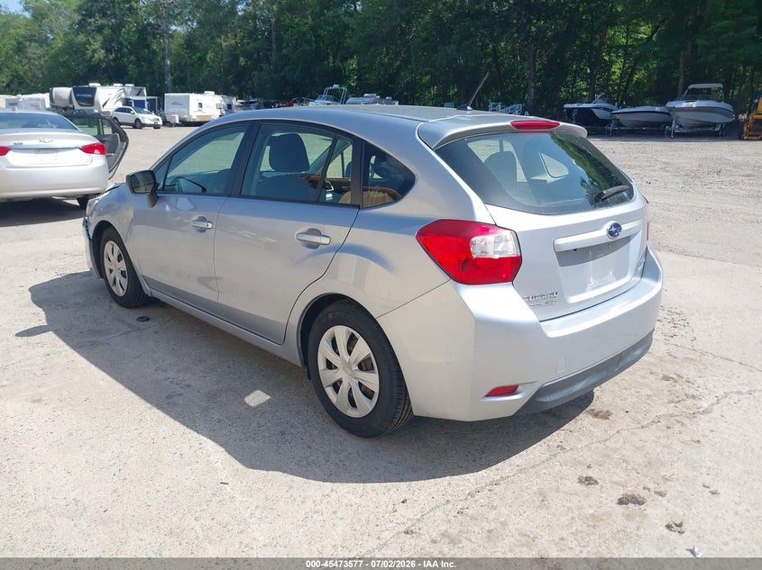 2016 Subaru Impreza VIN JF1GPAA64G8227261 IAAI salvage auction — RIGHT FRONT, Salvage Title, sold $1,850 on 2026-07-26 (photo 3)