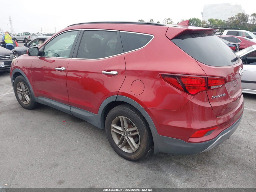 2017 Hyundai Santa fe VIN 5XYZU3LB7HG467254 IAAI salvage auction — THEFT, Salvage (California), sold $2,550 on 2026-07-10 (photo 3)