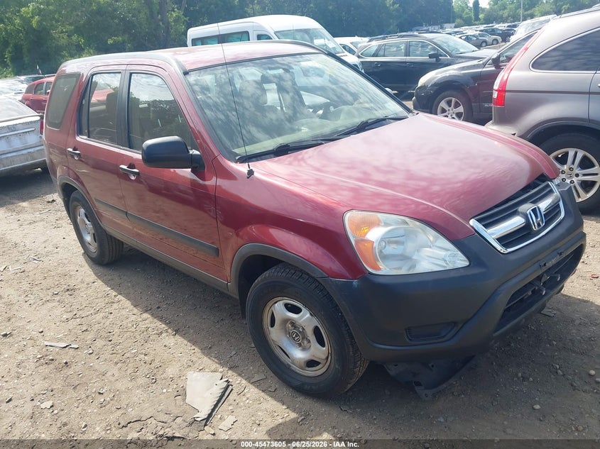 2004 Honda Cr-v VIN JHLRD78414C040610 IAAI salvage auction — LEFT FRONT, Mv-907A (New York), sold $1,250 on 2026-07-07 (photo 1)