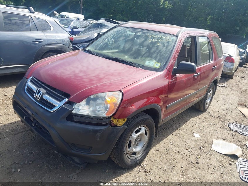 2004 Honda Cr-v VIN JHLRD78414C040610 IAAI salvage auction — LEFT FRONT, Mv-907A (New York), sold $1,250 on 2026-07-07 (photo 2)