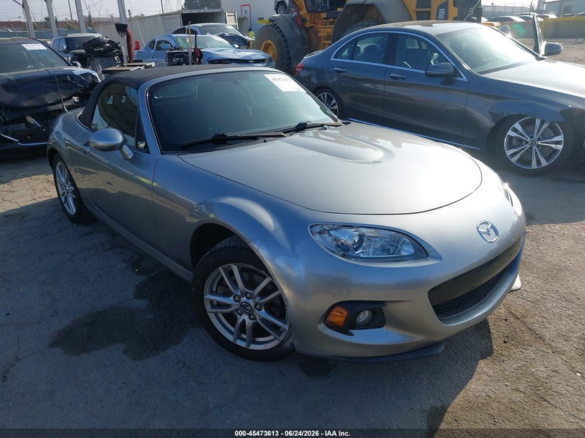 2013 Mazda Mx-5 VIN JM1NC2JF9D0231500 IAAI salvage auction — LEFT SIDE, Salvage (California), sold $1,950 on 2026-07-29 (photo 1)