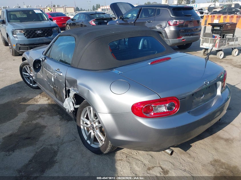 2013 Mazda Mx-5 VIN JM1NC2JF9D0231500 IAAI salvage auction — LEFT SIDE, Salvage (California), sold $1,950 on 2026-07-29 (photo 3)