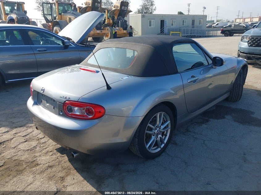 2013 Mazda Mx-5 VIN JM1NC2JF9D0231500 IAAI salvage auction — LEFT SIDE, Salvage (California), sold $1,950 on 2026-07-29 (photo 4)