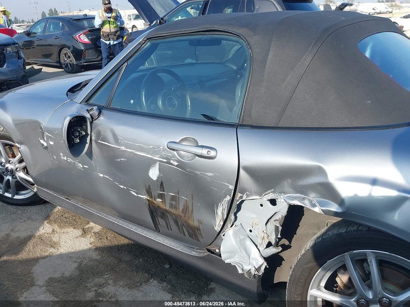 2013 Mazda Mx-5 VIN JM1NC2JF9D0231500 IAAI salvage auction — LEFT SIDE, Salvage (California), sold $1,950 on 2026-07-29 (photo 6)